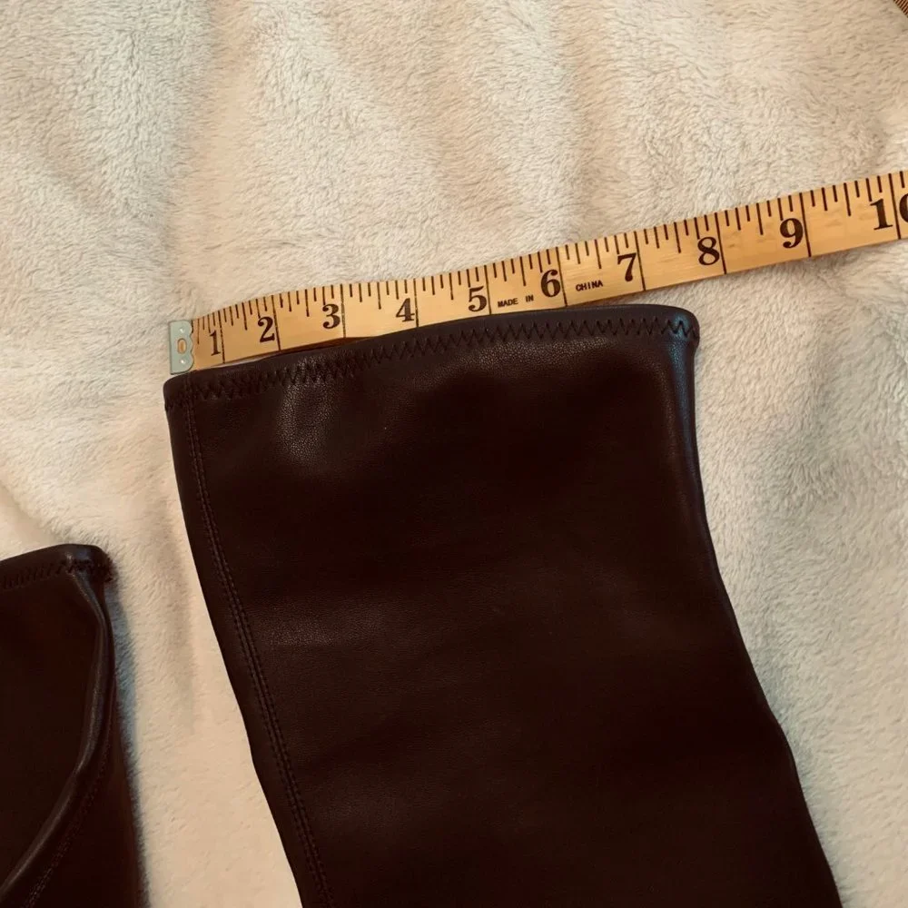 Marc Fisher Bradlee Black Over The Knee Black Boots Size 6 1/2M